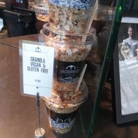 Vegan granola at Anchorhead Coffee in Seattle