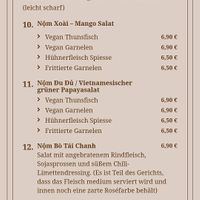 Salads with diff. Toppings at Ngon Ngon 1970s in Cologne