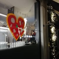 The entrance #Veganuary at I Partenopei in Brescia