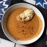 Lobster Mushroom Bisque at The Oasis Santa Rosa Beach in Santa Rosa Beach