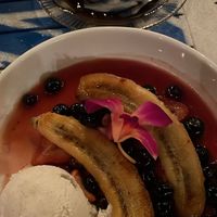 Bananas foster at The Oasis Santa Rosa Beach in Santa Rosa Beach