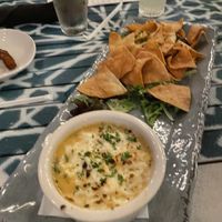 Buffalo spinach cheese dip (did not taste Buffalo at all) at The Oasis Santa Rosa Beach in Santa Rosa Beach
