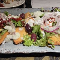 Greek nachos at The Oasis Santa Rosa Beach in Santa Rosa Beach