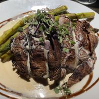 Portobello mushroom steak at The Oasis Santa Rosa Beach in Santa Rosa Beach