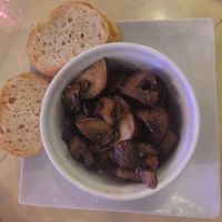 Setas jerez no butter at Vino Loco Wine and Tapas Bar in Englewood