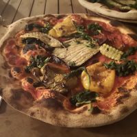 Pizza Vegana at Osteria D'Orazio in Freudenstadt