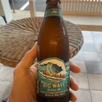 hawaiian beer  at Poke Island in Villasimius