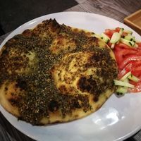 Mankushe Za'atar at Yafa in Ferrara