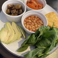 Vegan brekky  at Mug & Bean in Killarney