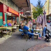 Exterior at Restaurant Orchidée in Lausanne