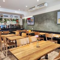 Interior at Restaurant Orchidée in Lausanne