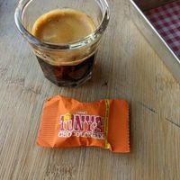  at Tony's Chocolonely Chocolate Bar in Amsterdam