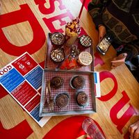   at Tony's Chocolonely Chocolate Bar in Amsterdam