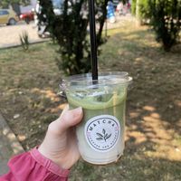Matcha with Almond Milk  at Matcha Coffee and Eatery in Pristina