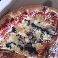 Vegan truffel at New York Pizza in Rijswijk