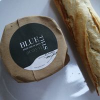 Blauschimmelkäse (Baguette nicht von Roots) at Roots in Aljezur