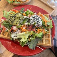 Waffel   at Roots in Aljezur