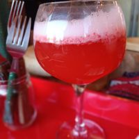 Limonada de morango at Roots in Aljezur