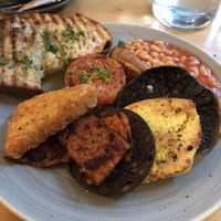 Vegan breakfast  at Source in York