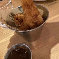 Mac and cheese fries   at Source in York