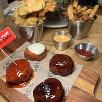 Vfc bites, frickles and fries  at Source in York