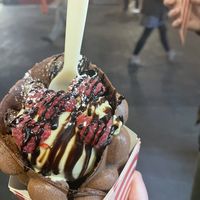   at Bubblewrap Waffle in London