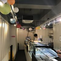 inside  at Bubblewrap Waffle in London