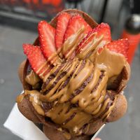   at Bubblewrap Waffle in London