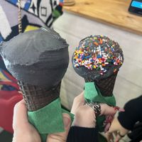 Mystery Wakanda  at eighty7sweets Vegan Ice Cream Company in Atlanta