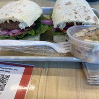 falafel sandwich   at Rebel Dog Coffee Co in Farmington