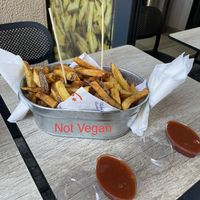 Not vegan  at Patatas in Belgrade