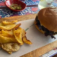 Burger vegana   at Zorro Viejo in Granada