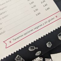 ask for vegan options at Bocatería Carpanta in Benavente