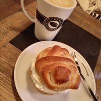 Fastelavnsnurr vegan! at Espresso House in Trondheim