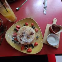 Pancakes! at Emma's Diner in Whitby