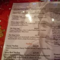 Menu part 3. at Emma's Diner in Whitby