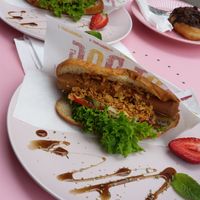 Berlin HotDog at JUICY in Halle