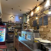 Inside at Krepart in Crete