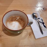 Macchiato at Crust n Crumb in Pristina