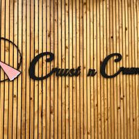 Crust n Crumb sign at Crust n Crumb in Pristina