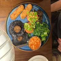 Vegan breakfast  at Kings Head in Richmond