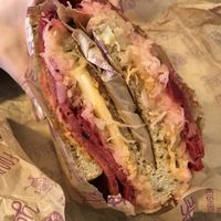 Vegan Rueben. HIGHLY recommend 😛😛  at Wheatsville Food Co-op in Austin