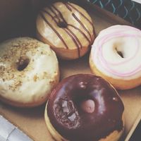 Doughnuts at Wheatsville Food Co-op in Austin