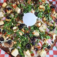 Vegan Bombay at Pizza Twist in Redding