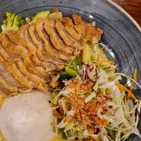 Mango Curry wit saitan duck at NYNAMY in Ingolstadt