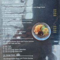 Weitere vegane Gerichte im Rest der Karte at NYNAMY in Ingolstadt