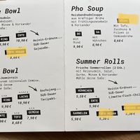 Menu  at Hungry Monkey in Ingolstadt