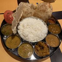 South Indian plate  at Krishna Vilas in Luxembourg City
