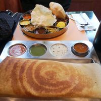 Masala dosa at Krishna Vilas in Luxembourg City