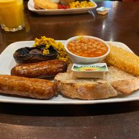 Vegan welsh breakfast at The Philharmonic in Cardiff